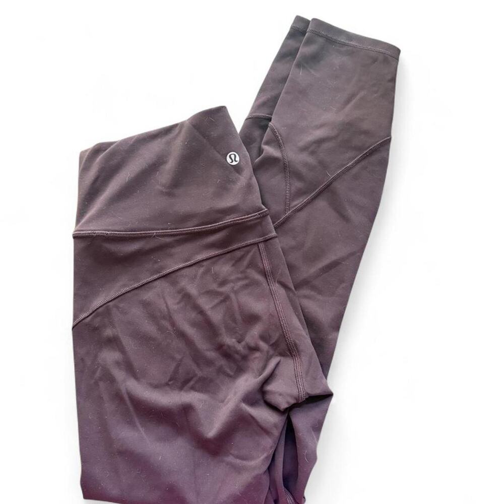 Maroon almost brown lululemon align